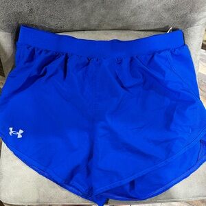 Under Armour White and Blue shorts